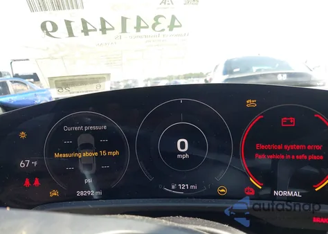 2023 Porsche Taycan from USA, damaged, VIN WP0AA2Y11PSA10225